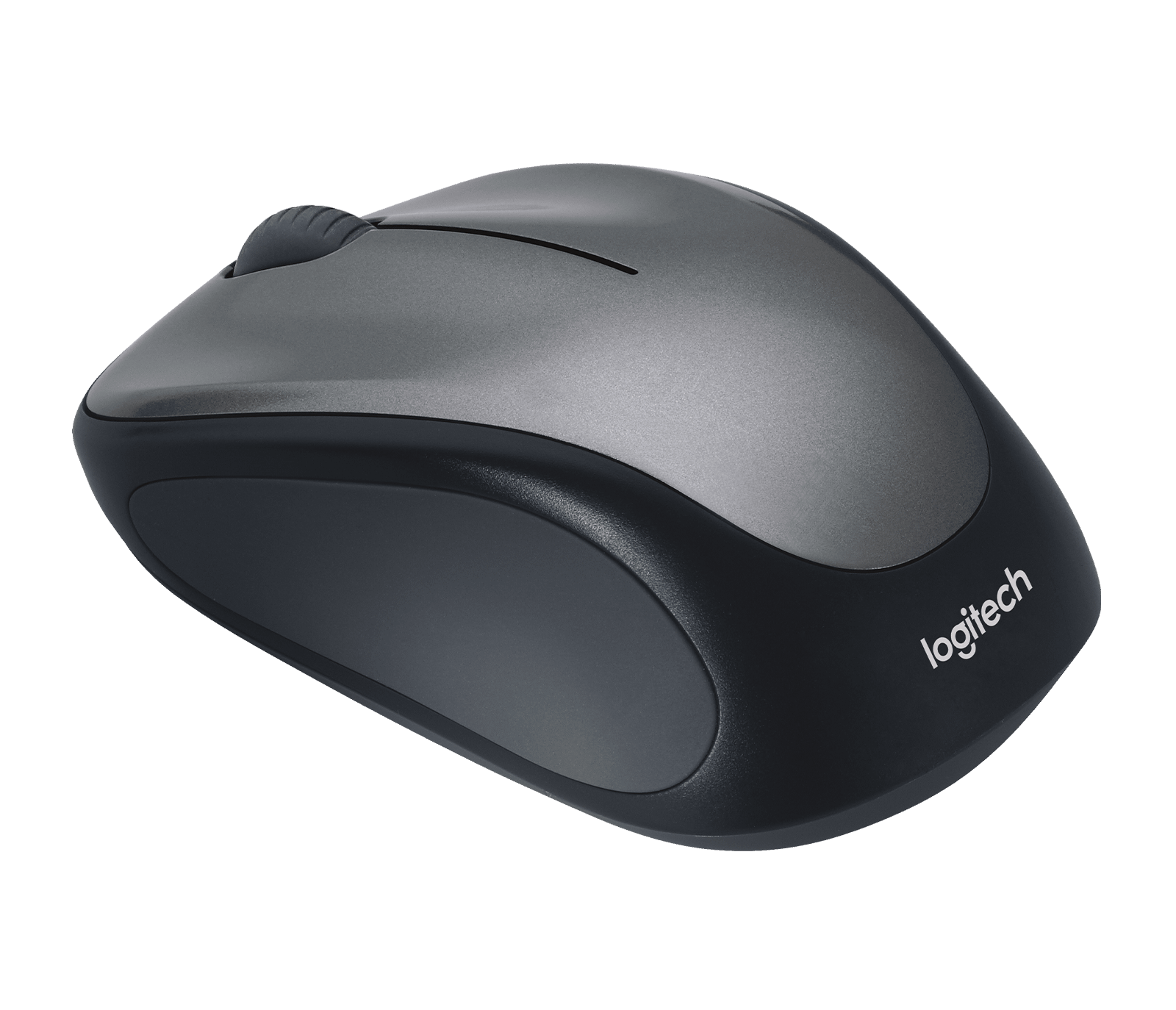 Logitech M235 Wireless Mouse, Black/Grey, Nano Receiver