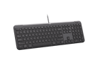 Logitech K620, Wired Kb, USB-C, Graphite, USB Adaptor Sold Separately