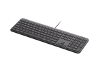 Logitech K620, Wired Kb, USB-C, Graphite, USB Adaptor Sold Separately