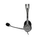 Logitech H110 Stereo Headset, Wired, 3.5Mm Connector- 2 Yr Wty