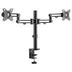 Startech Dual Monitor Desk Mount, Up To 32", Articulating, H/Adj, Vesa, 5Yr
