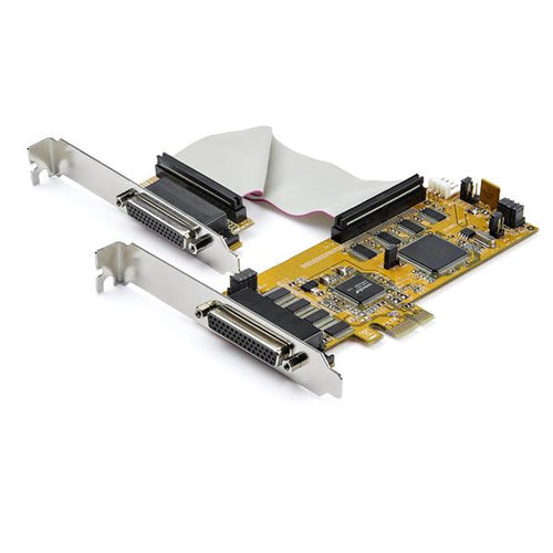 Startech 8 Port Pcie Rs232 Serial Adapter Card - Low Profile, Ltw