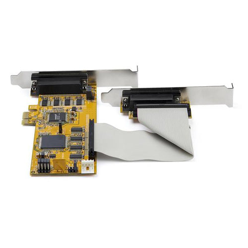 Startech 8 Port Pcie Rs232 Serial Adapter Card - Low Profile, Ltw