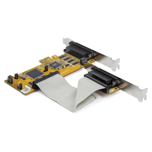 Startech 8 Port Pcie Rs232 Serial Adapter Card - Low Profile, Ltw