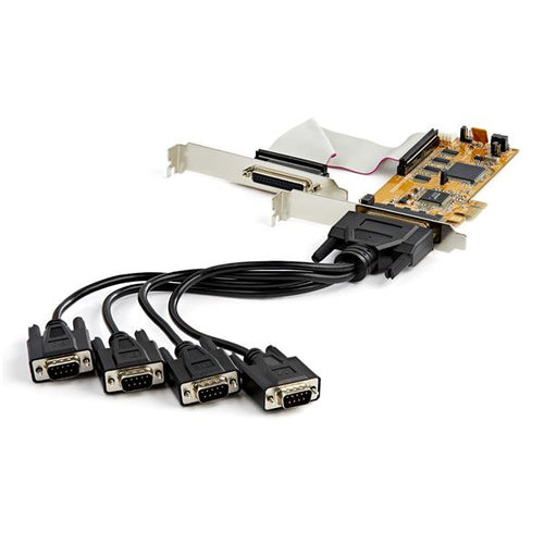 Startech 8 Port Pcie Rs232 Serial Adapter Card - Low Profile, Ltw