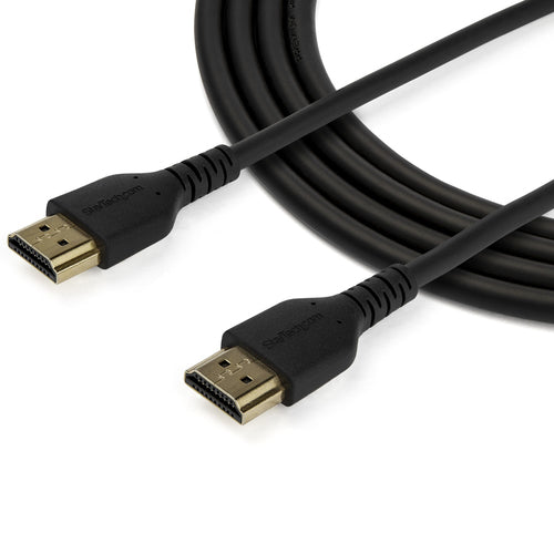 Startech 1M High Speed HDMI 2.0 Cable, M/M, 4K 60Hz, Ethernet, Rugged, Black, Ltw