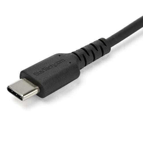 Startech 2M Usb2.0 To Usb-C Cable, Durable, 60W Power Passthrough, Black, M/M, Ltw