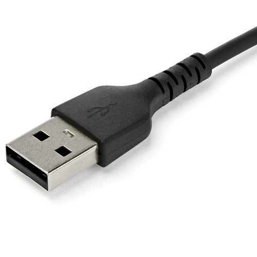Startech 2M Usb2.0 To Usb-C Cable, Durable, 60W Power Passthrough, Black, M/M, Ltw