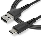 Startech 1M Usb2.0 To Usb-C Cable, Durable, 60W Capacity, Black,Ltw
