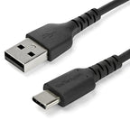 StarTech 1M Usb2.0 To USB-C Cable, Durable, 60W Capacity, Black, Ltw