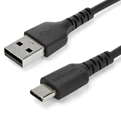 Startech 1M Usb2.0 To Usb-C Cable, Durable, 60W Capacity, Black,Ltw