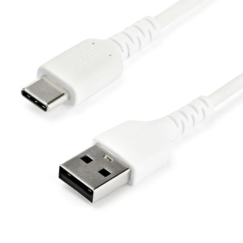Startech 1M Usb2.0 To Usb-C Cable, Durable, 60W Power Passthrough, White, Ltw