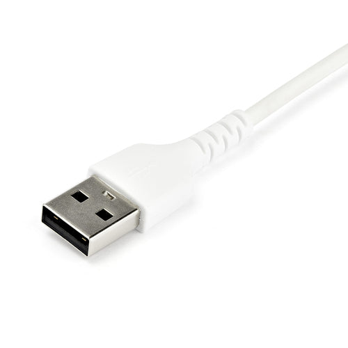 Startech 1M Usb2.0 To Usb-C Cable, Durable, 60W Power Passthrough, White, Ltw