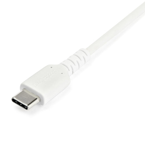 Startech 1M Usb2.0 To Usb-C Cable, Durable, 60W Power Passthrough, White, Ltw