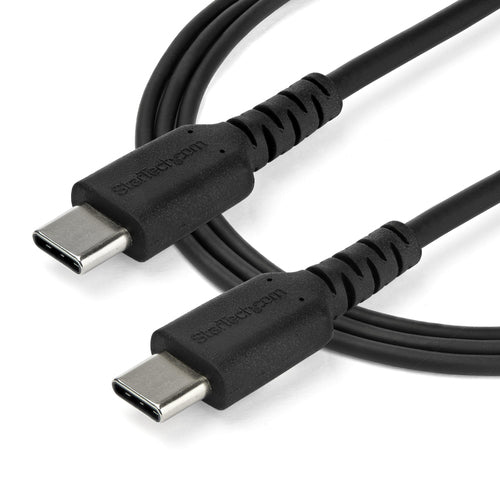 Startech 2M Usb-C 2.0 Cable, Durable, 60W Passthrough, Black, Ltw