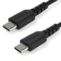 Startech 2M Usb-C 2.0 Cable, Durable, 60W Passthrough, Black, Ltw