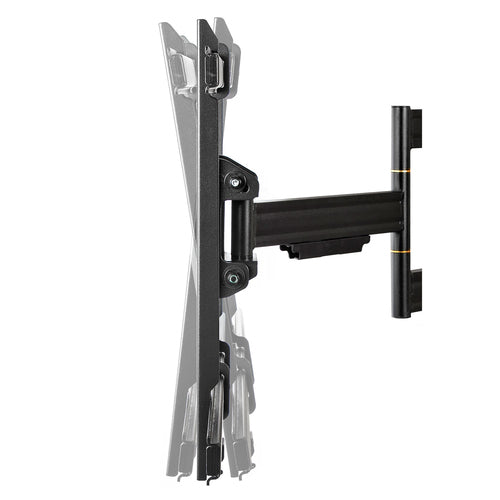 Startech Tv Wall Mount, Full Motion, <80", <50Kg, Up To 600X400 Vesa, Black, 5Yr