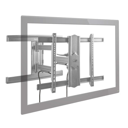 Startech Tv Wall Mount, Full Motion, <80", <50Kg, Up To 600X400 Vesa, Black, 5Yr