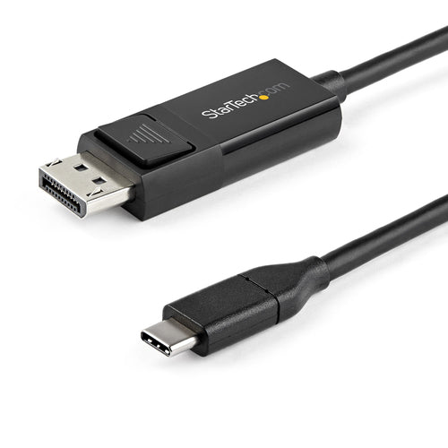 Startech 2M Usb-C (T/Bolt3) To Dp1.2 Adapter Cable, 4K, 3Yr
