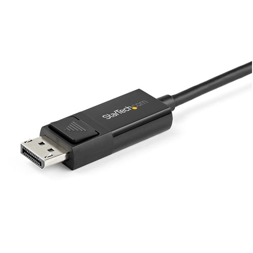Startech 2M Usb-C (T/Bolt3) To Dp1.2 Adapter Cable, 4K, 3Yr