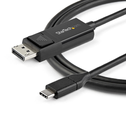 Startech 2M Usb-C (T/Bolt3) To Dp1.2 Adapter Cable, 4K, 3Yr