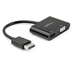 StarTech Dp To HDMI VGA Adapter Converter, HDMI 2.0 4K 60Hz 3 Yr