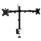 Kensington Dual Monitor Desk Mount, Up To 32″ & 8Kg, Vesa 75X75, 100X100, Black