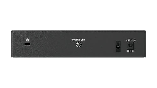 D-Link 8-Port Gigabit POE Unmanaged Switch With 60W POE Budget (Metal Housing)