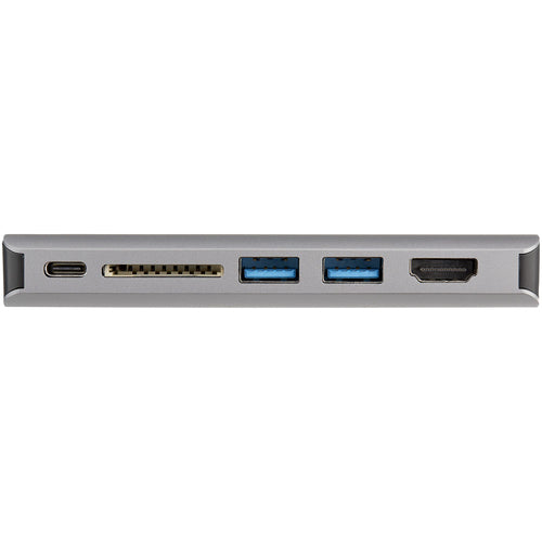 Startech Usb-C Multiport Adapter, 4K, Hdmi, Vga, Usb(3), Gbe, Sd, Single Display, 85W, 3Yr