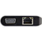 Startech Usb-C Multiport Adapter, 4K, Hdmi, Vga, Usb(3), Gbe, Sd, Single Display, 85W, 3Yr