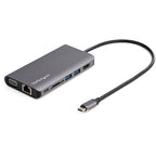 StarTech USB-C Multiport Adapter, 4K, HDMI, Vga, USB(3), GbE, SD, Single Display, 85W