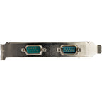 Startech 2 Port D-Sub Pcie Rs232 Adapter Card, Low & Std Profile, Ltw