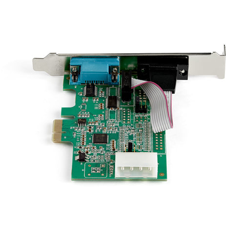 Startech 2 Port D-Sub Pcie Rs232 Adapter Card, Low & Std Profile, Ltw