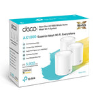 Tp-Link Deco Ax1800 Mesh Wi-Fi 6 Dual-Band System, Gbe(2) 3-Pack, 3Yr