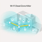 Tp-Link Deco Ax1800 Mesh Wi-Fi 6 Dual-Band System, Gbe(2) 3-Pack, 3Yr