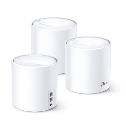 Tp-Link Deco Ax1800 Mesh Wi-Fi 6 Dual-Band System, Gbe(2) 3-Pack, 3Yr