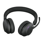 Jabra Wireless Evolve2 65 Ms Stereo Bluetooth Headset W/Charging Stand+Link 380C Bt,Usb-C