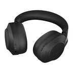 Jabra Wireless Evolve2 85 UC Stereo Bluetooth Anc Headset W/Charging Stand + Link 390C Bt