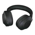 Jabra Wireless Evolve2 85 UC Stereo Bluetooth ANC Headset w/ Charging Stand + Link 390A BT
