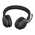 Jabra Wireless Evolve2 65 Uc Stereo Bluetooth Headset W/Charging Stand+Link 380C Bt,Usb-C