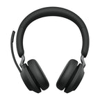 Jabra Wireless Evolve2 65 Ms Stereo Bluetooth Headset W/Charging Stand+Link 380C Bt,Usb-C
