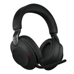 Jabra Wireless Evolve2 85 Uc Stereo Bluetooth Anc Headset W/Charging Stand + Link 390C Bt