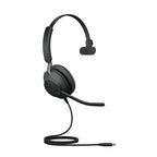 Jabra Corded Evolve2 40 Se Ms Mono Headset, Usb-C/A