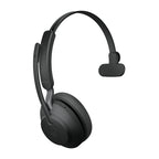 Jabra Wireless Evolve2 65 Uc Mono Bluetooth Headset W/Charging Stand + Link 390A Bt,Usb-A