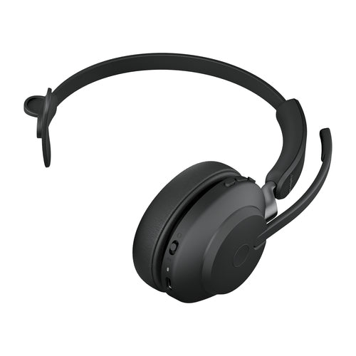 Jabra Wireless Evolve2 65 Uc Mono Bluetooth Headset + Link 390C Bt,Usb-C