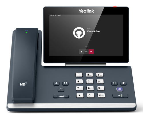 Yealink (Mp58) Desktop Phone With Handset, 7" Touch Screen, Ms Teams Wireless Handset