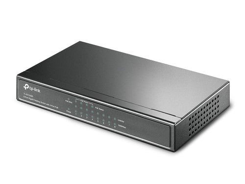 Tp-Link 8-Port Unmanaged Gigabit Desktop Switch, Poe+(4), 64W, Metal Case, 5Yr