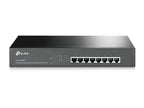 TP-Link 8-Port Unmanaged Gigabit Desktop/Rackmount Switch, PoE+(8), 126W, Metal Case