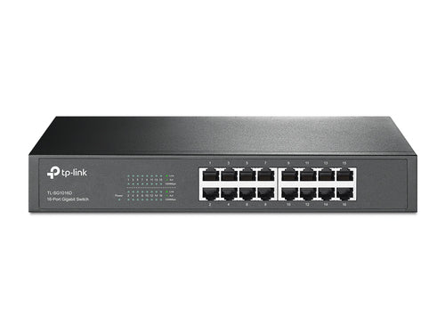 Tp-Link 16-Port Unmanaged Gigabit Desktop/Rackmount Switch, Metal Case, 5Yr