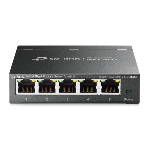 Tp-Link 5-Port Easy Smart Gigabit Switch, Metal Case, 5Yr